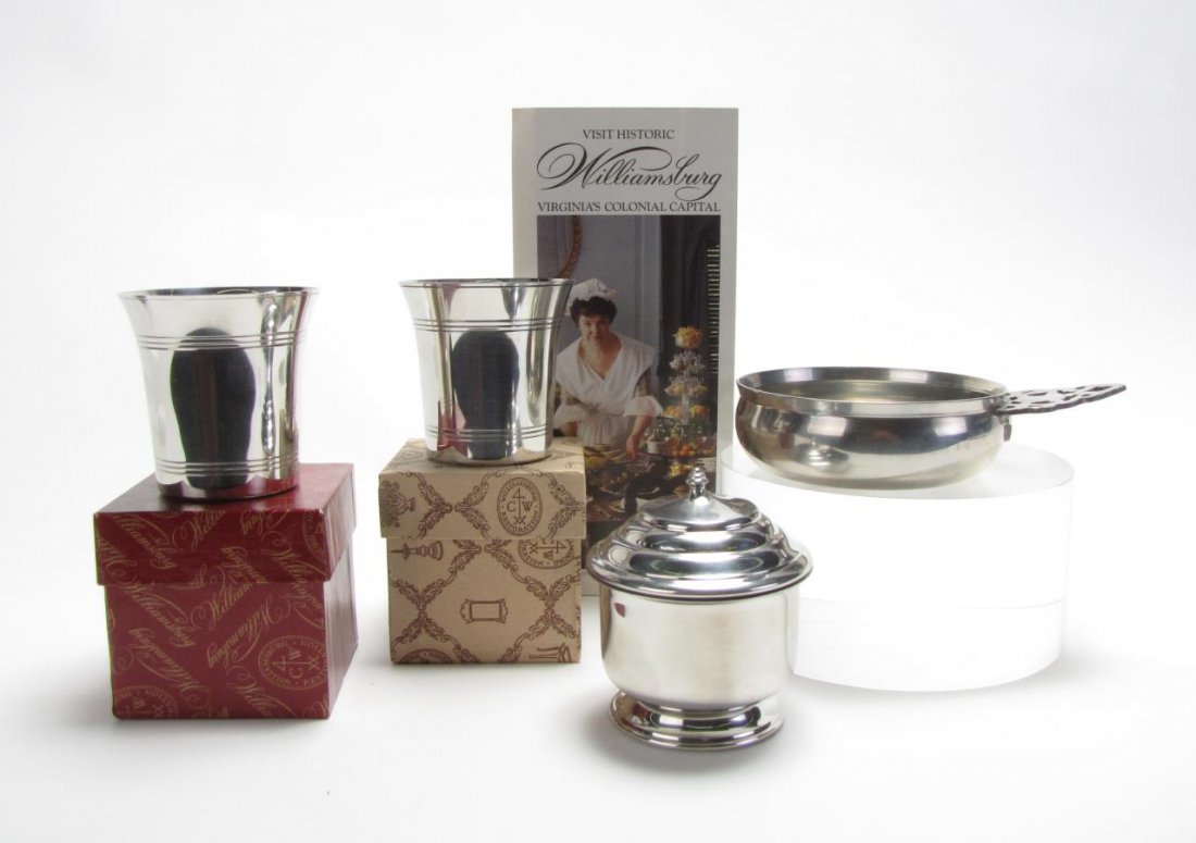 Group of Williamsburg Kirk Stieff Pewter (1 of 7)