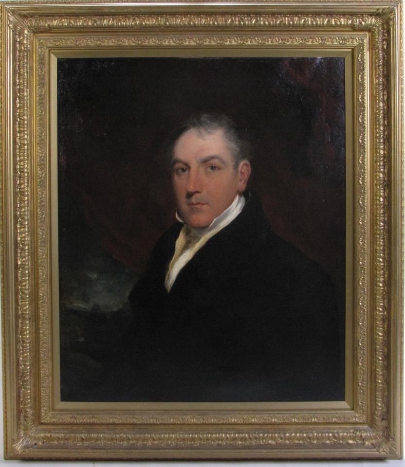 Antique 30x25 O/C Portrait of a Gentleman (1 of 2)