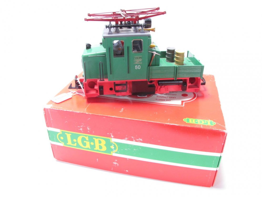 LGB G Scale #2033 Schoema Work Train Locomotive (1 of 3)