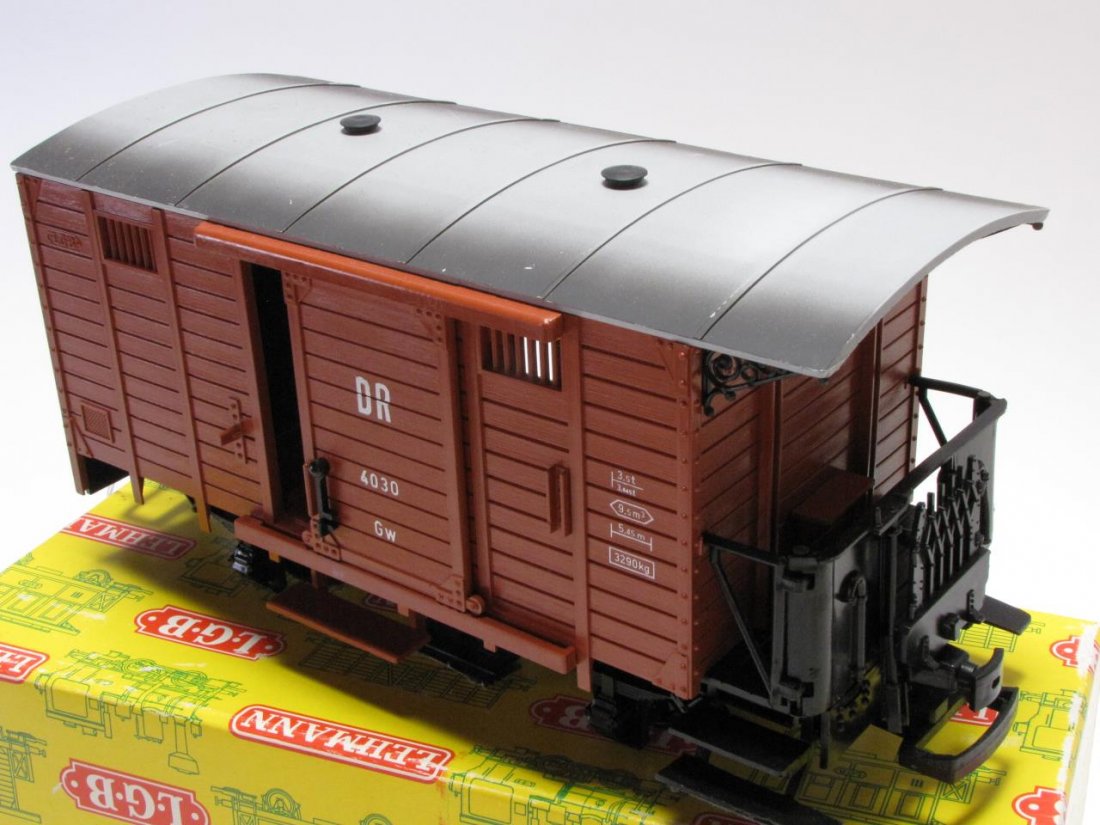 LGB G Scale #4030 DR Deutsche Riechsbahn Box Car (1 of 2)