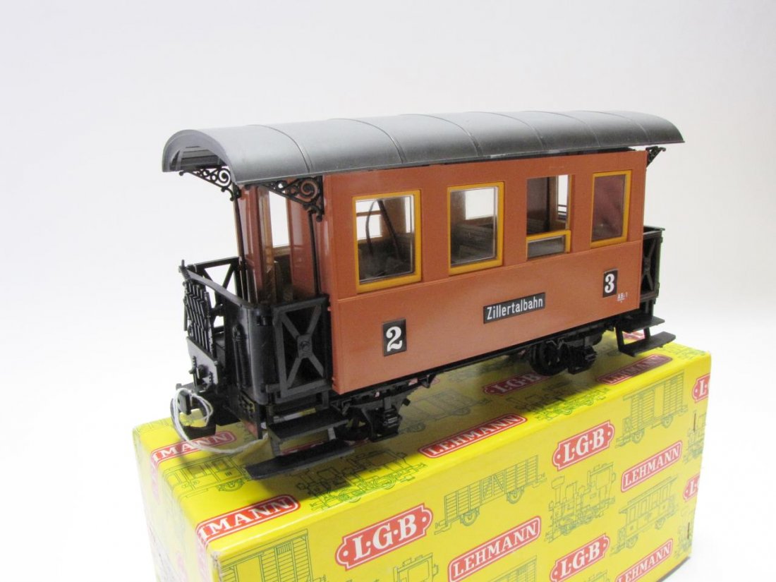 LGB G Scale #3007 Zillertalbahn Coach Car (1 of 2)
