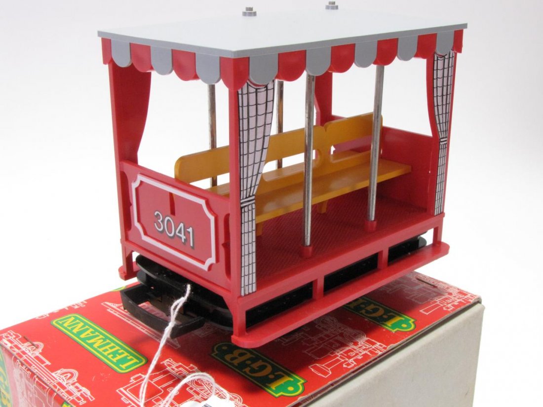LGB G Scale #3041 Short Passenger Car: LGB G Scale #3041 Short Passenger Car, with original box