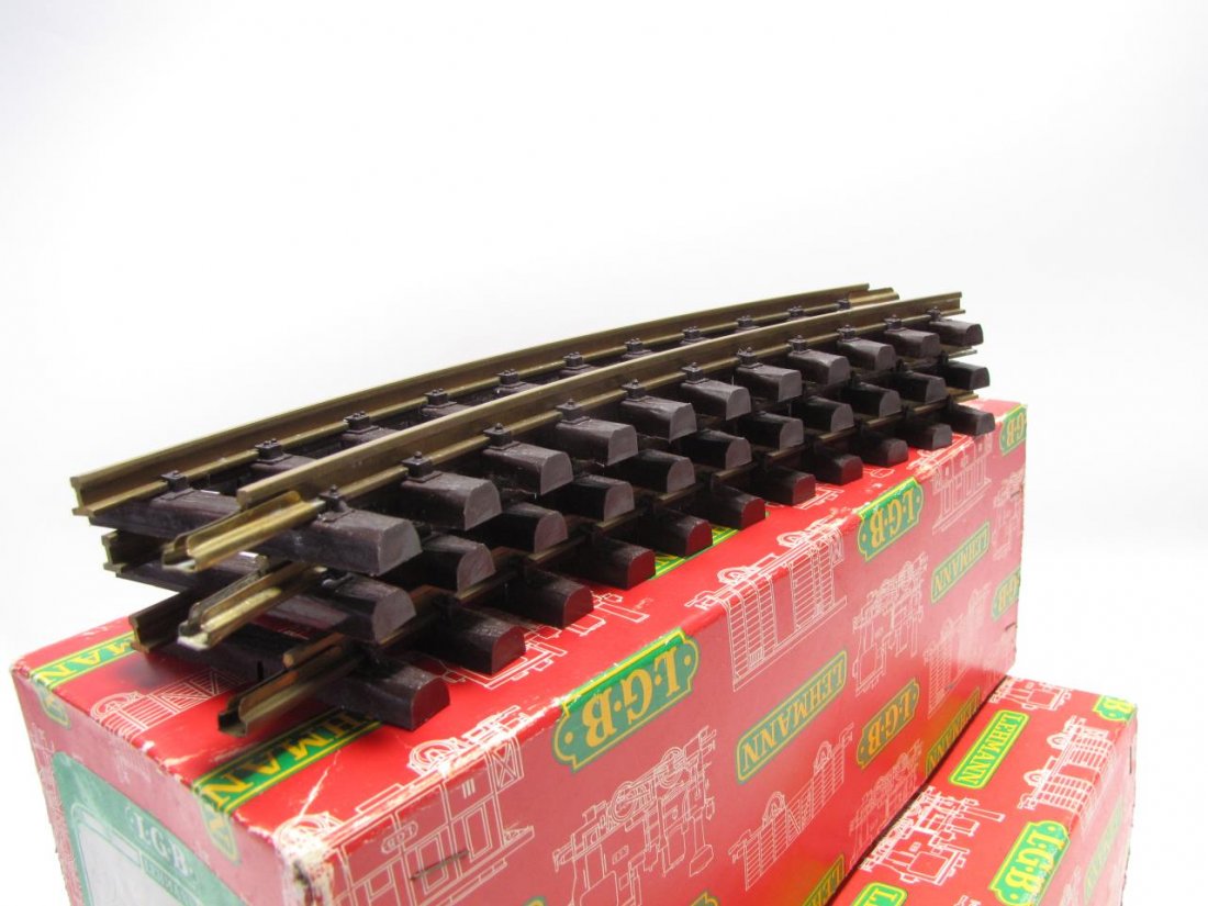 (3) Boxes, LGB G Scale #1100 Curved Track (1 of 2)
