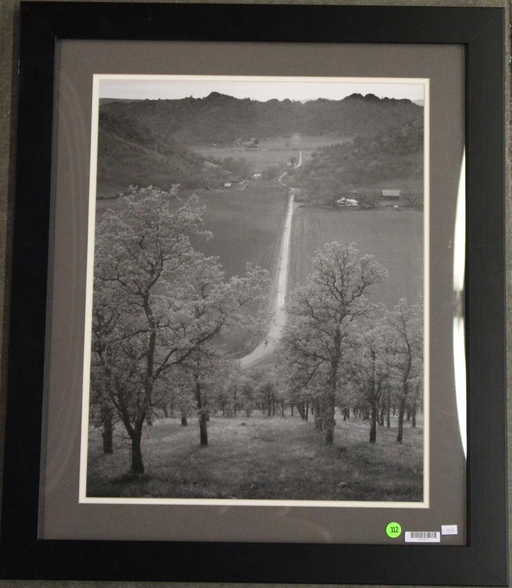 Ansel Adams Road Towards Leesburg Framed Print