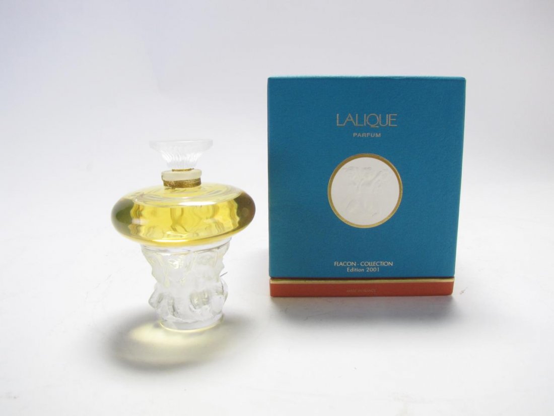 Lalique Crystal Les Sirenes Perfume Bottle (1 of 4)