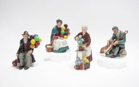 Group of Royal Doulton Porcelain Figures (1 of 10)