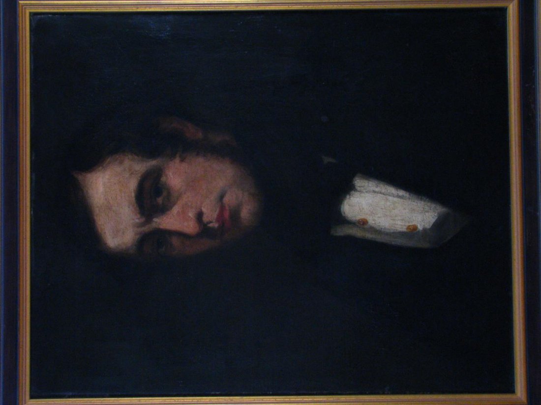 Thomas George 24x19 O/C "Gentleman, Haverfordwest (1 of 2)