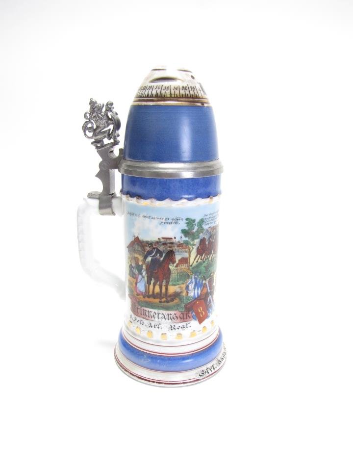1/2 Liter German Regimental Stein (1 of 7)
