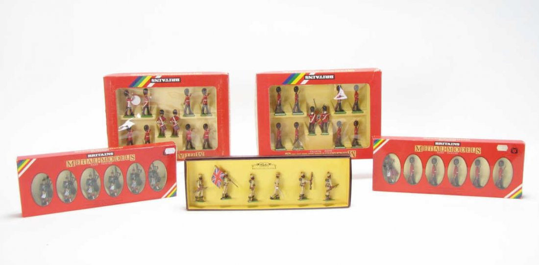 Five William Britain Toy Soldier Sets (1 of 6)