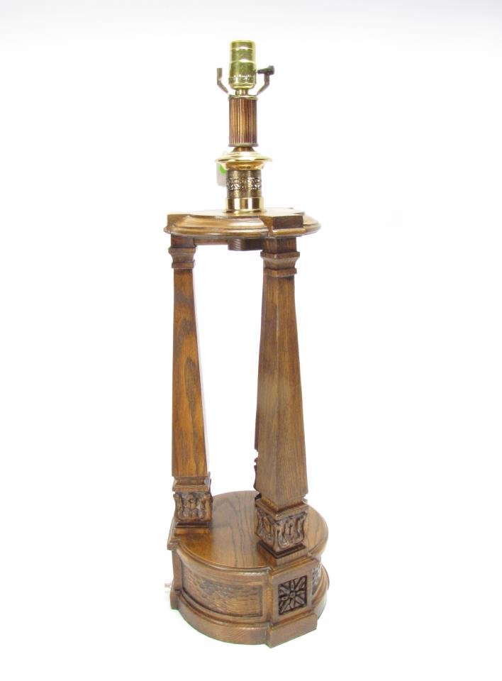 Romweber Viking Oak Table Lamp (1 of 1)