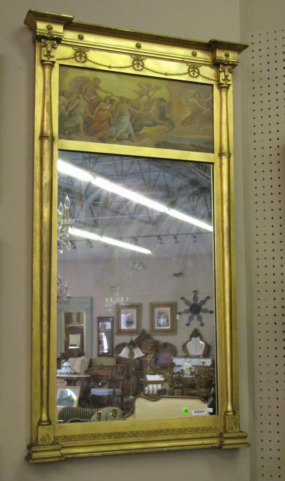 Antique Trumeau Mirror (1 of 3)