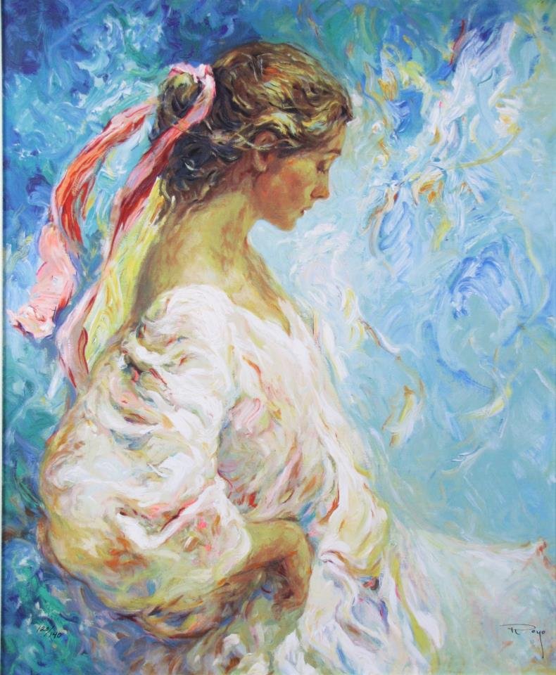 Jose Royo Giclee, Young Woman, LTD ED (1 of 3)