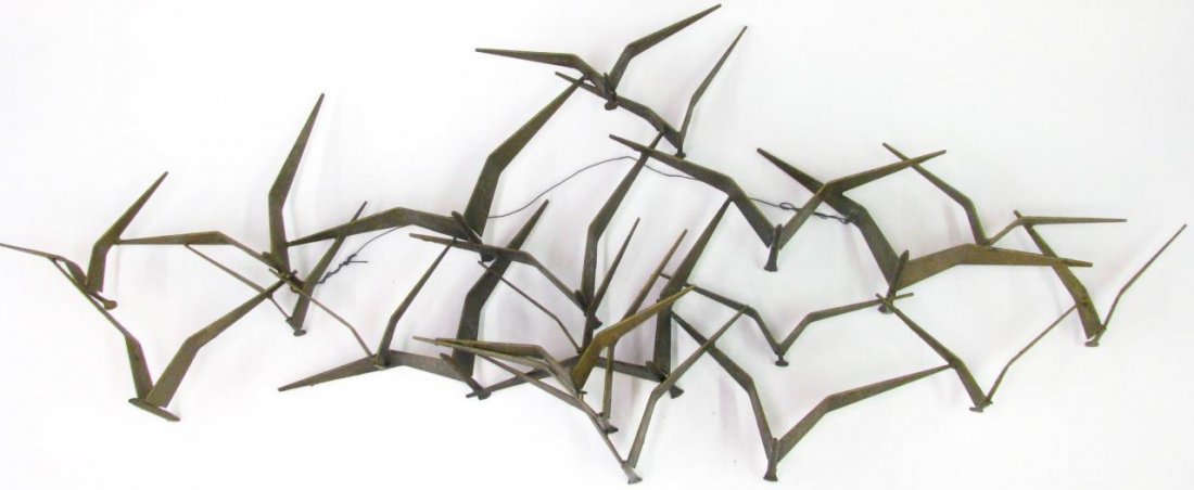 Curtis Jere Seagulls Wall Sculpture (1 of 4)