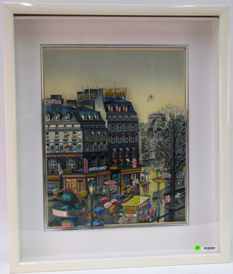 Yamagata Ltd Ed Paper Sculpture, "Metro" (1 of 8)