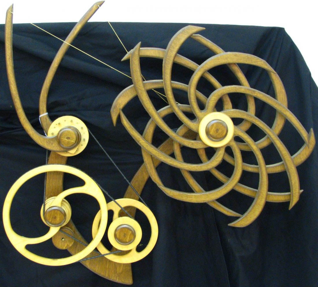 Kinetic Sculpture, David C Roy, "Ellipse" (1 of 5)