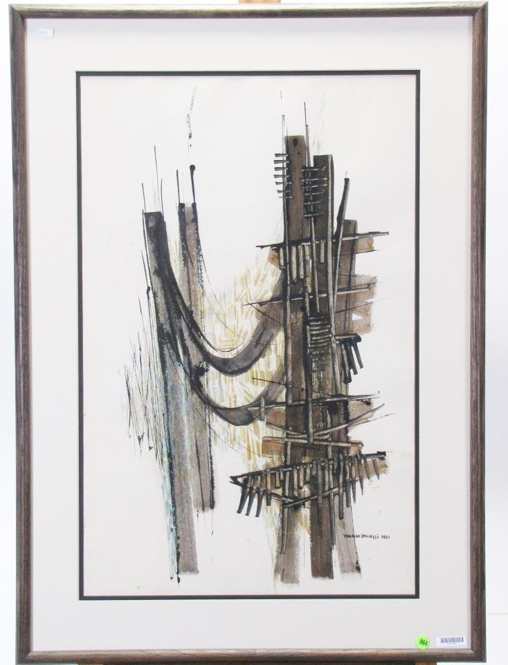 Rinaldo Paluzzi 29.5x19 WC Industrial Abstract (1 of 2)