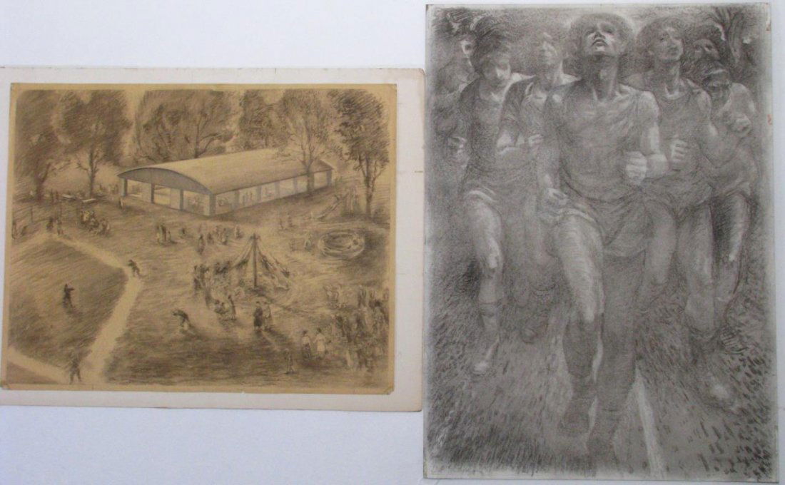 Harry A Davis (2) Paintings , Studies (1 of 6)