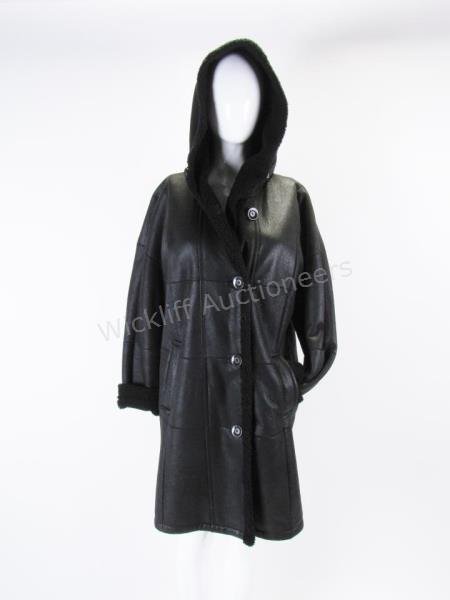 Christ-Leather Germany Black Lambskin Coat (1 of 3)