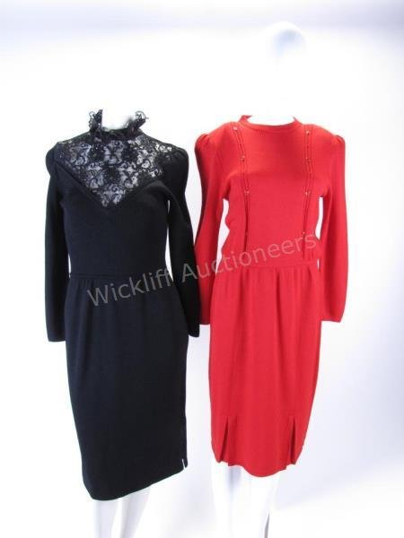 Two Vintage St. John by Marie Gray Long Sleeve Dre (1 of 5)