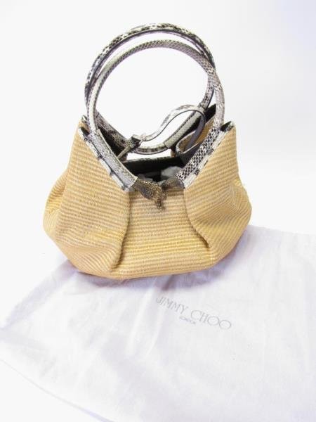 Jimmy Choo Raffia Hobo Bag (1 of 7)