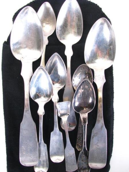 Group of Coin Silver Flatware (1 of 5)