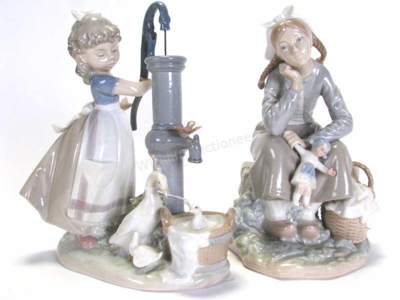 Two Lladro Porcelain Figures (1 of 3)