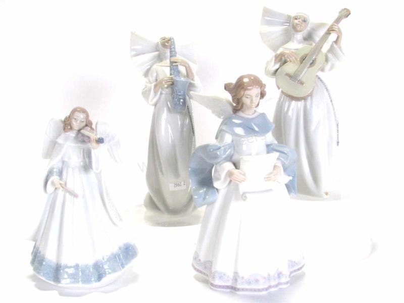 Four Lladro Porcelain Figures (1 of 4)