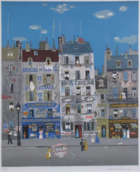 Michel Delacroix Limited Edition Lithograph (1 of 4)