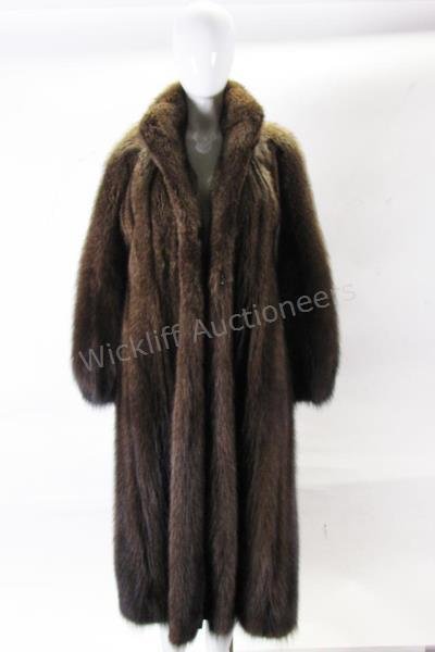 Full Length Fisher Fur Coat (1 of 5)