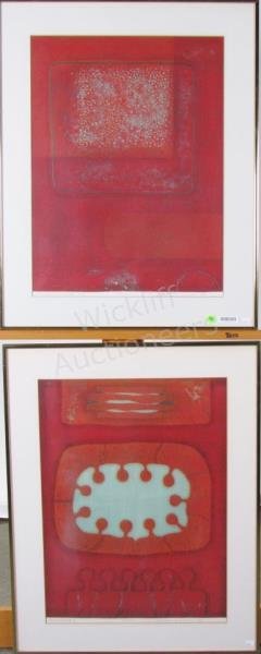Two Limited Edition Japanese Woodcuts, Hiroyuki (1 of 8)
