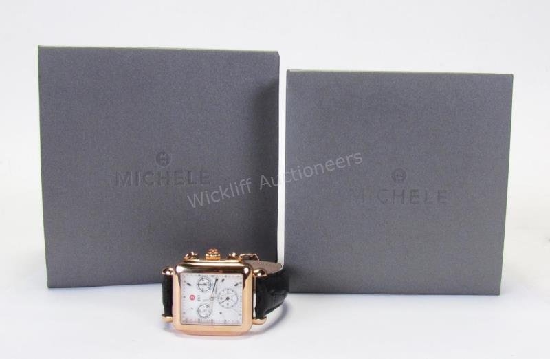 Michele Deco Chronograph Wristwatch (1 of 4)