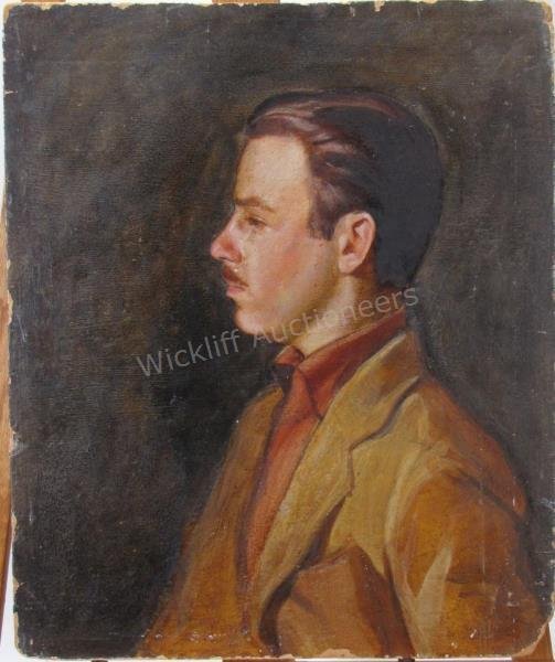 Harry A. Davis 24x20 O/B Self Portrait (1 of 1)