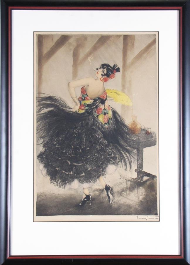 Louis Icart Color Engraving (1 of 8)