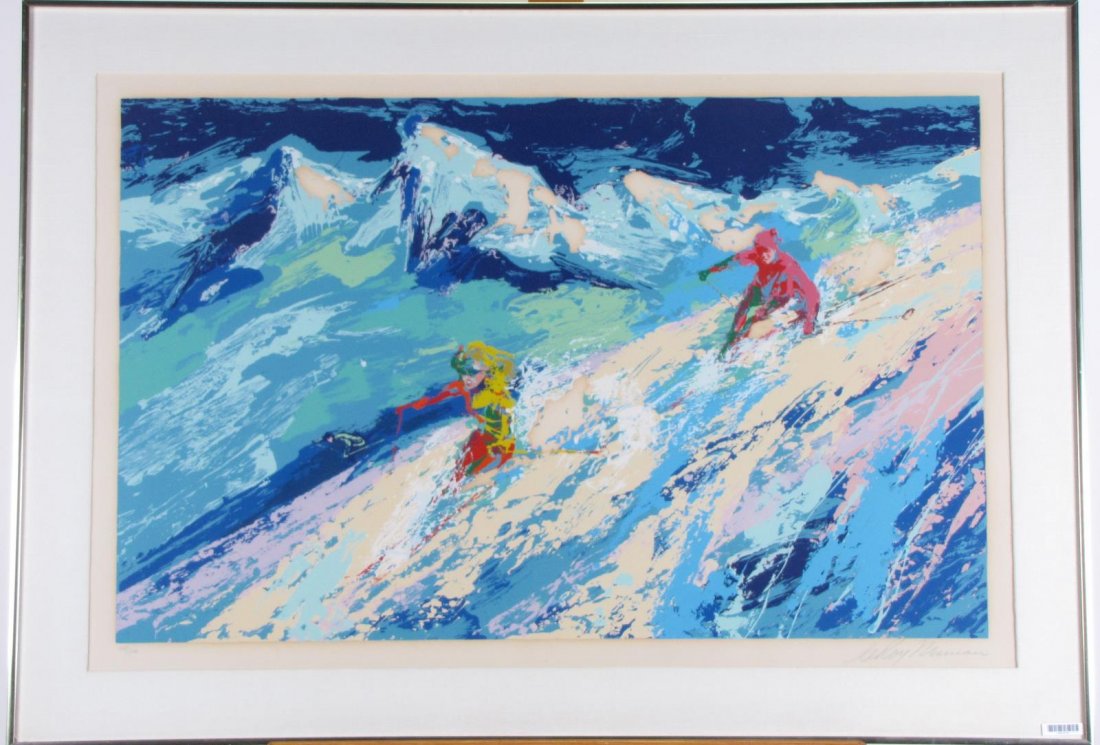 Leroy Neiman Serigraph "Downers" (1 of 4)