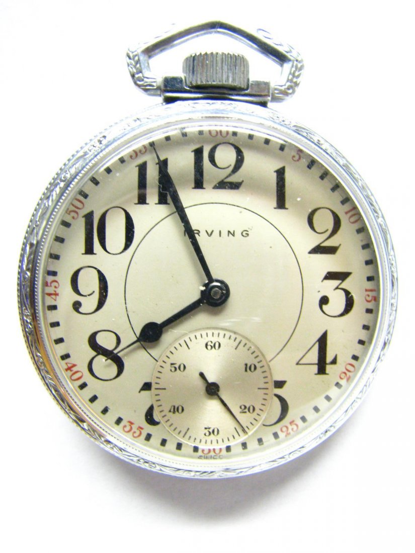 Three Open Face Pocket Watches (1 of 10)
