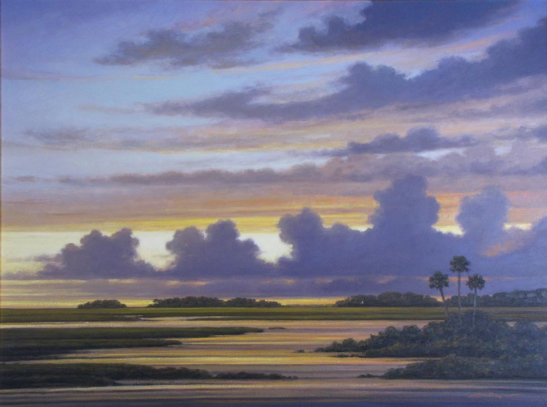 Peter Pettegrew 30x40 O/C Low Country Dusk (1 of 2)