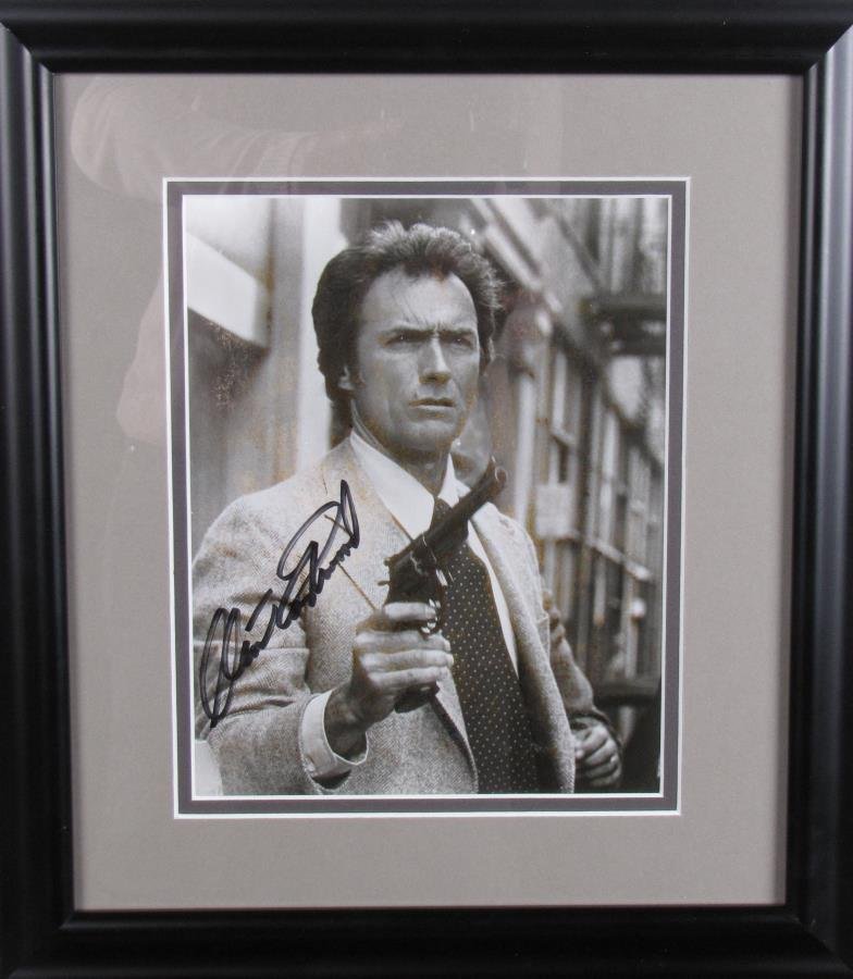 Clint Eastwood Signed Photograph in Dirty Harry (1 of 3)