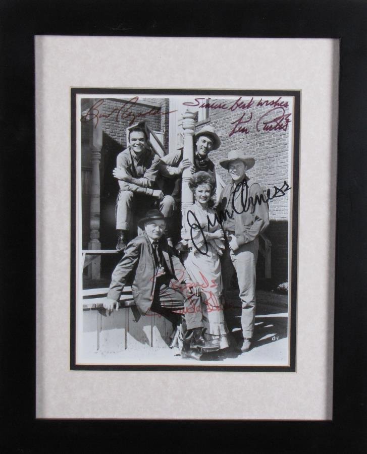 Cast of Gunsmoke Signed Photograph (1 of 6)