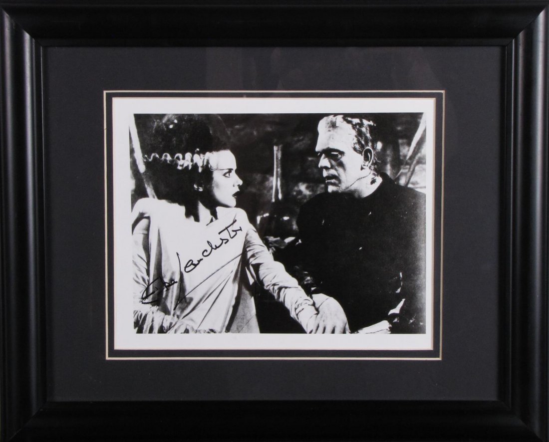 Elsa Lanchester Signed Photo As Bride Frankenstein (1 of 2)