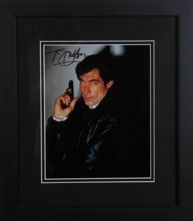 Timothy Dalton Signed Headshot As James Bond (1 of 2)