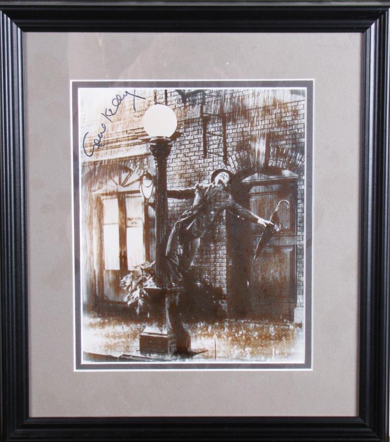 Gene Kelly Signed Photo, Singing in the Rain (1 of 2)