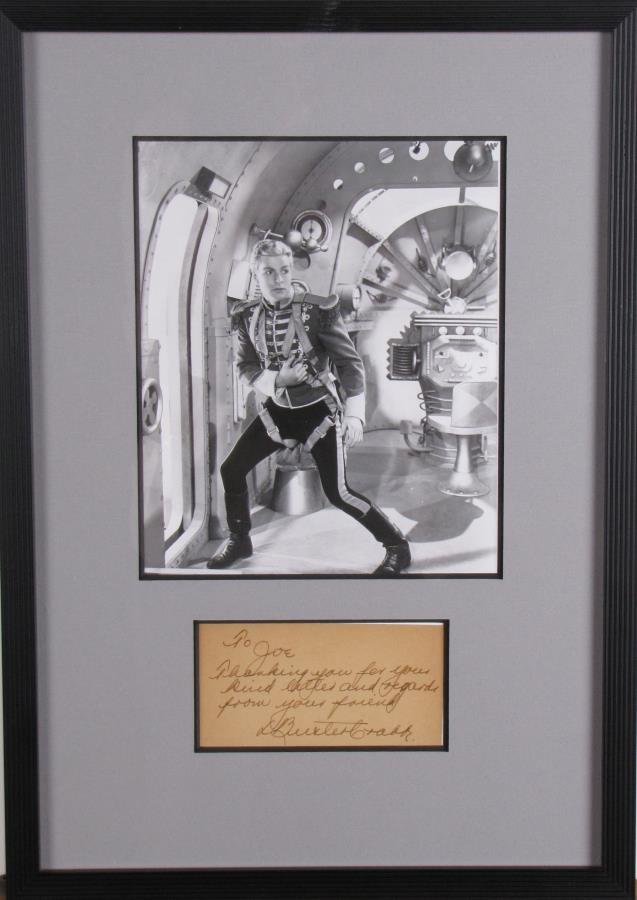 Buster Crabbe Photo, Signed Letter As Flash Gordon (1 of 2)