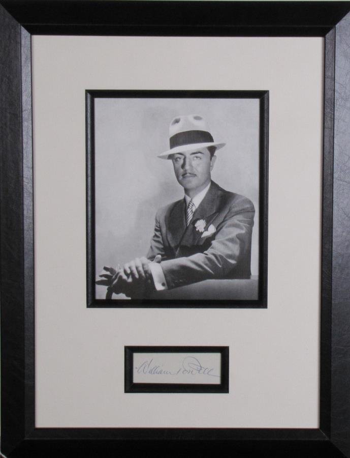 William Powell Historical Image, Signature Card (1 of 2)