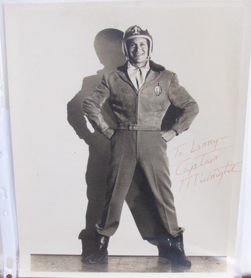 Captain Midnight Signed Photograph (1 of 3)