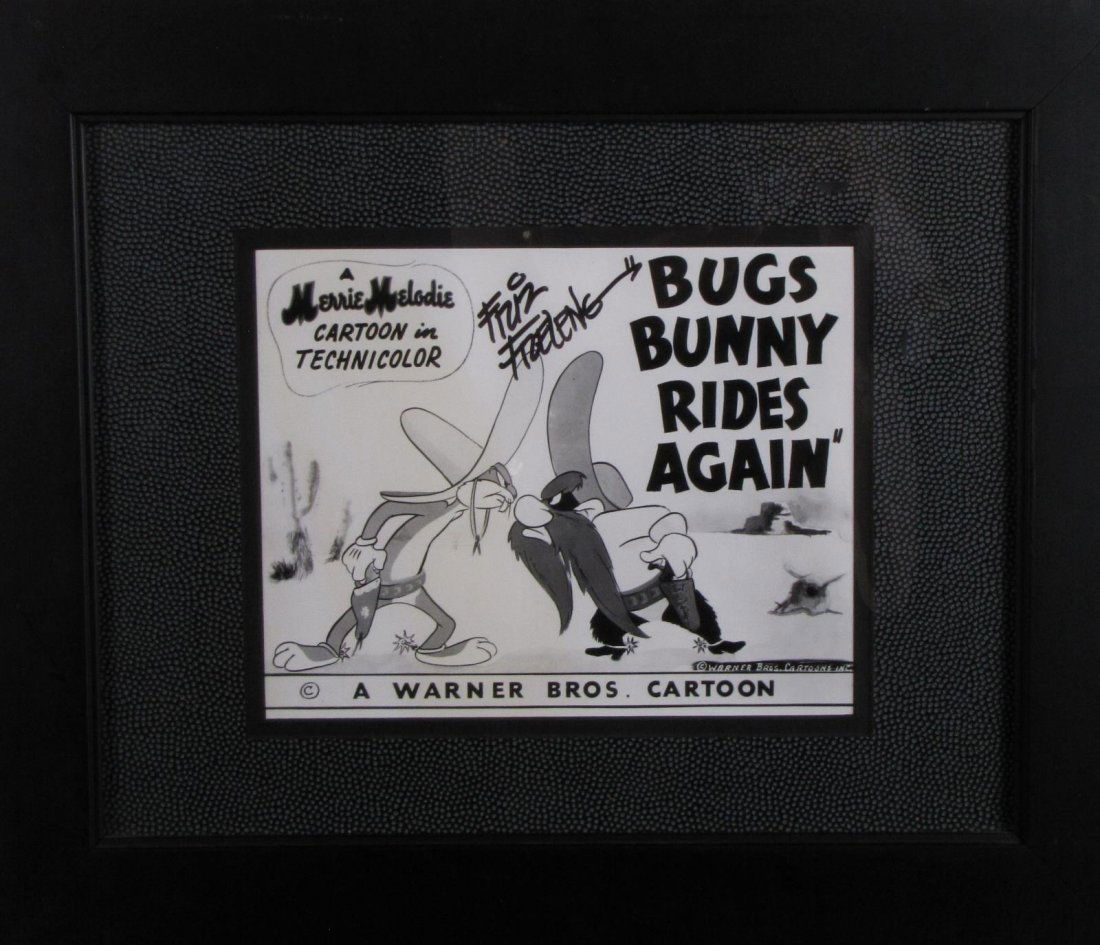 Friz Freleng Signed Bugs Bunny Photo (1 of 3)