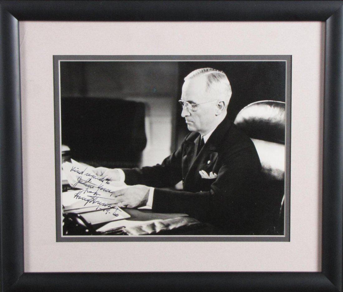 Harry Truman Signed Photograph (1 of 3)