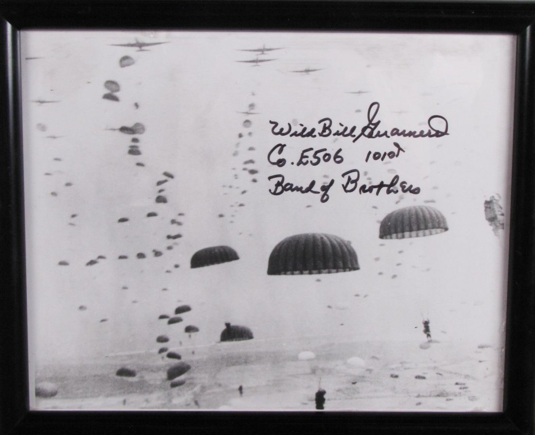 Sgt. "Wild" Bill Guarnere Signed Image (1 of 3)