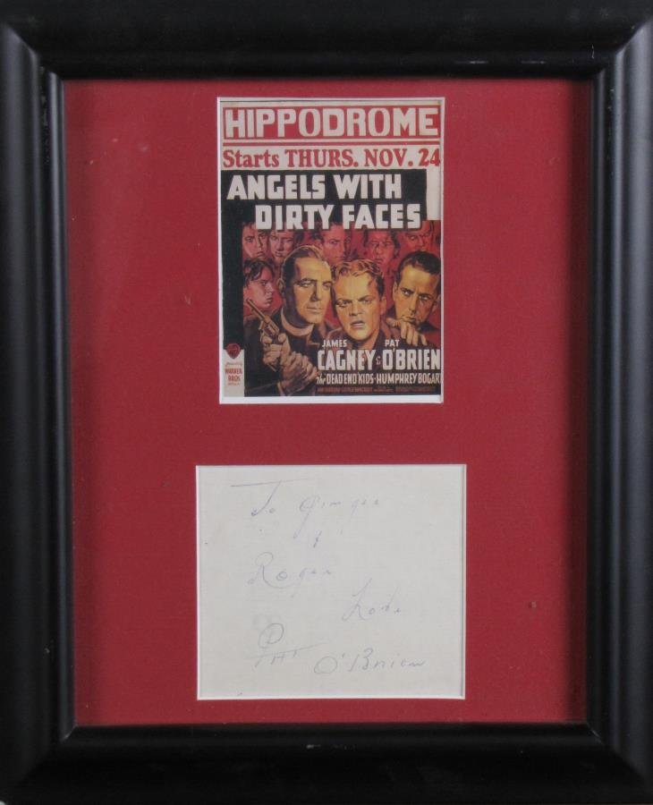 Pat O'Brien Promotional Image, Signature Card (1 of 3)