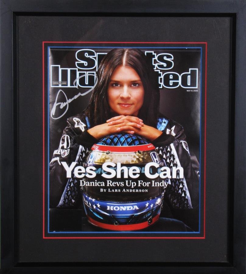 Danica Patrick Signed Sports Illustrated Cover (1 of 2)