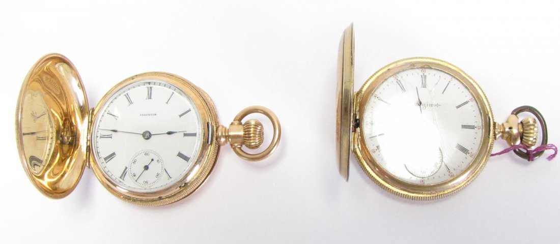 Illinois and Elgin Hunter Case Pocket Watches (1 of 10)